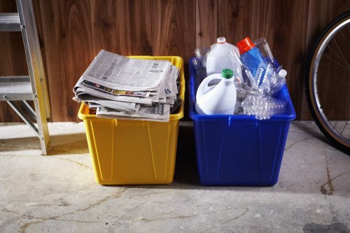 Eco-friendly disposal methods during garage clearance