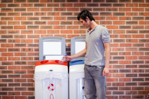 Smart waste management technology in Farringdon