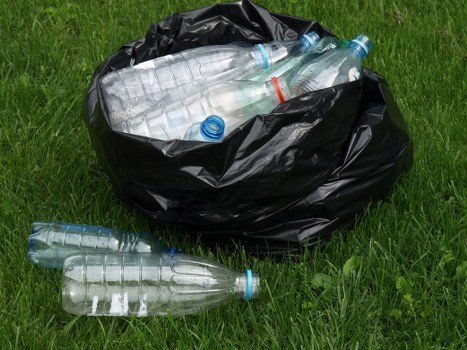 Residents sorting waste for recycling in Aldgate