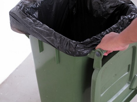 Recycling process being carried out in Clerkenwell