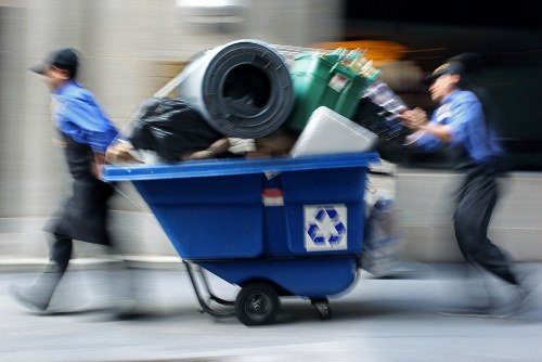 Clean streets of Blackfriars after waste collection