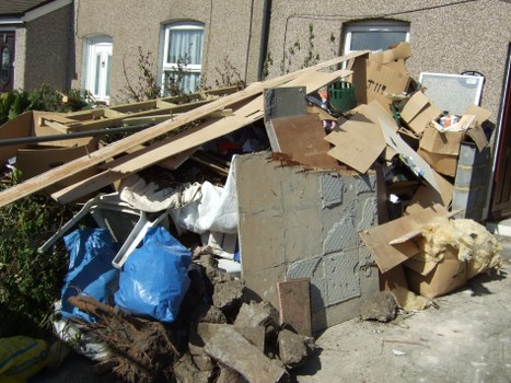 Different types of waste collected in Central London